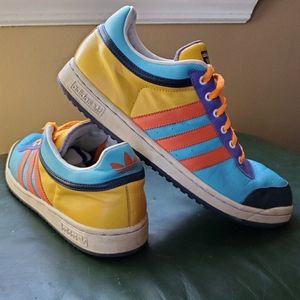 Adidas Top Ten 2007 Low Mens 12 - blu/orng/purple